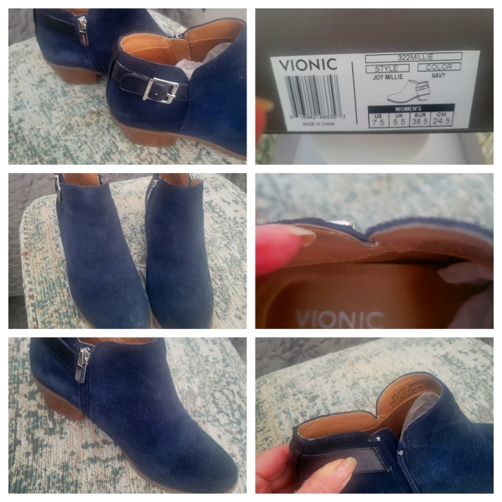 Vionic suede boots